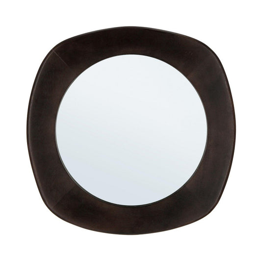 Specchio Legno Marrone Scuro Moderno da Parete 54,5 cm - EVANS