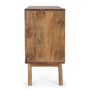 Cassettiera Legno Naturale Rustica da Interno - EVANDER