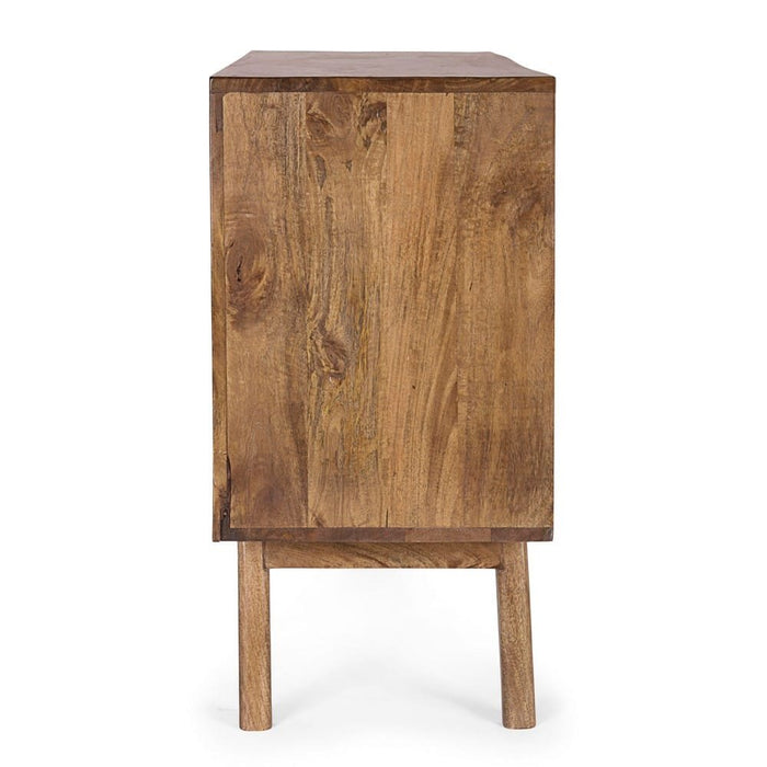 Cassettiera Legno Naturale Rustica da Interno - EVANDER