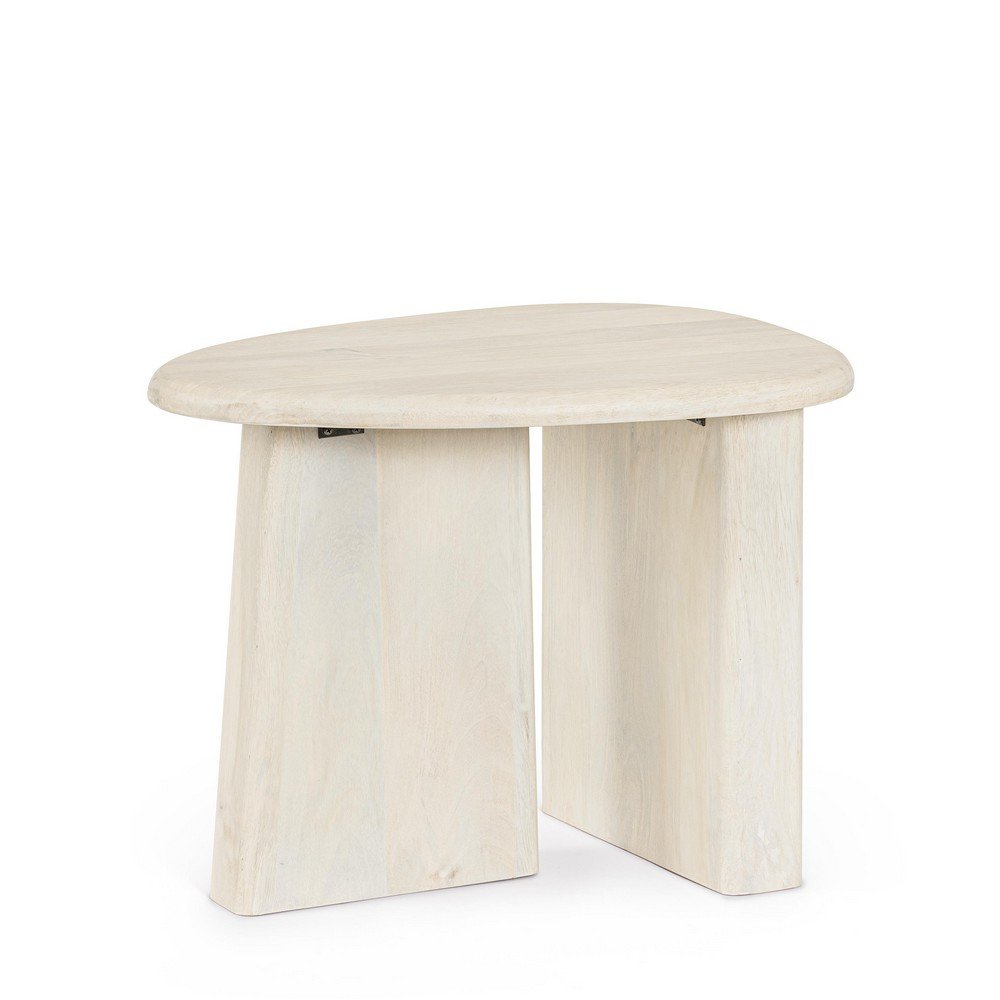 Tavolino Legno Marrone Rustico da Interno - ENIGMA Colore: Marrone