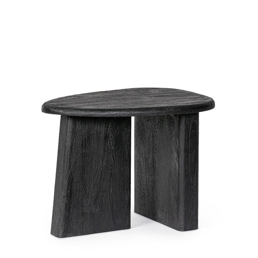 Tavolino Legno Marrone Rustico da Interno - ENIGMA Colore: Nero