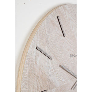 Orologio da Parete Mdf Naturale Moderno 76 cm - EMPYREAL