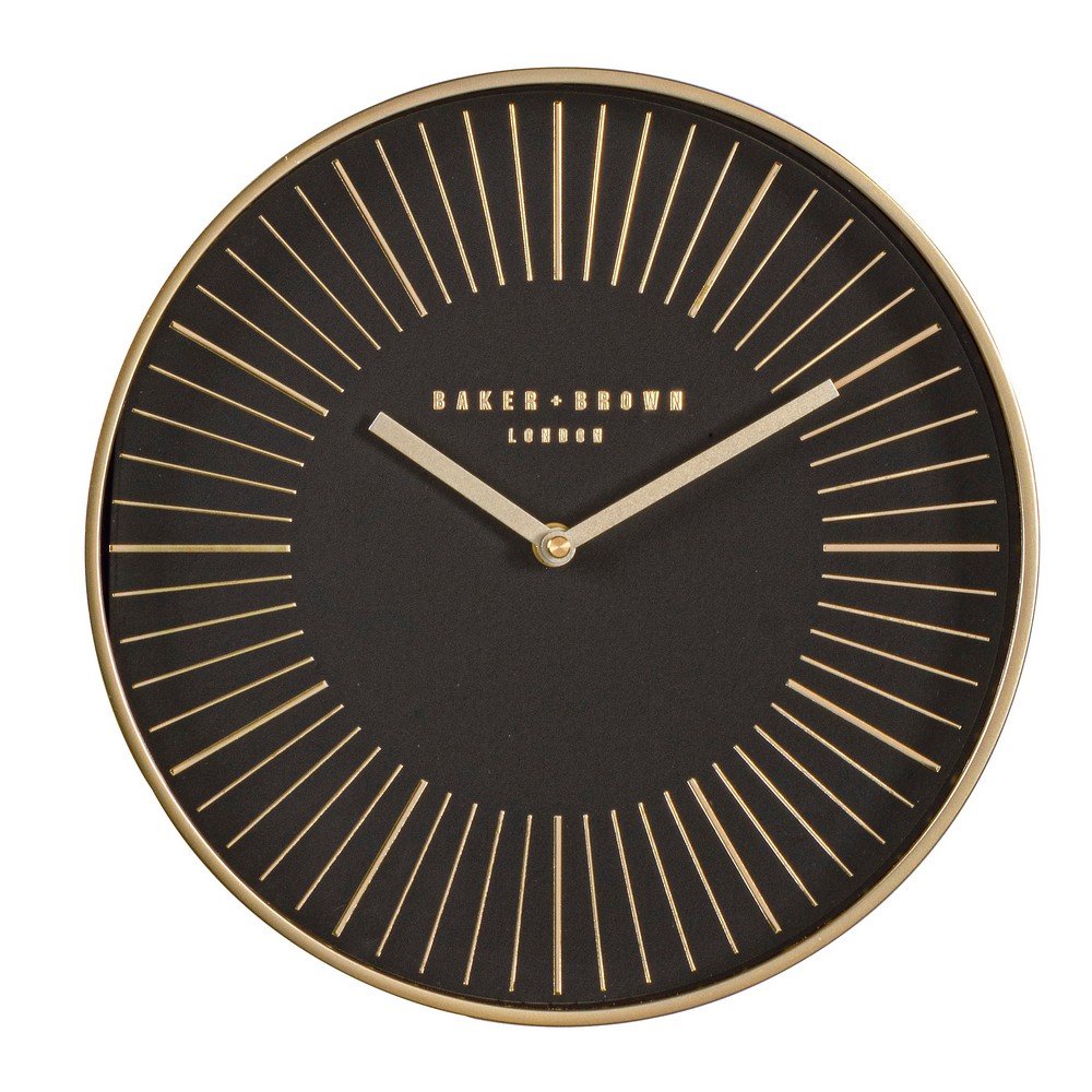 Orologio da Parete Plastica Nero Moderno 50 cm - EMPYREAL