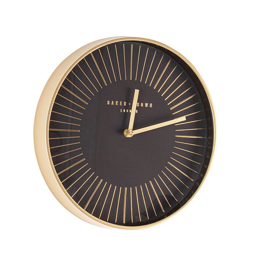 Orologio da Parete Plastica Nero Moderno 50 cm - EMPYREAL