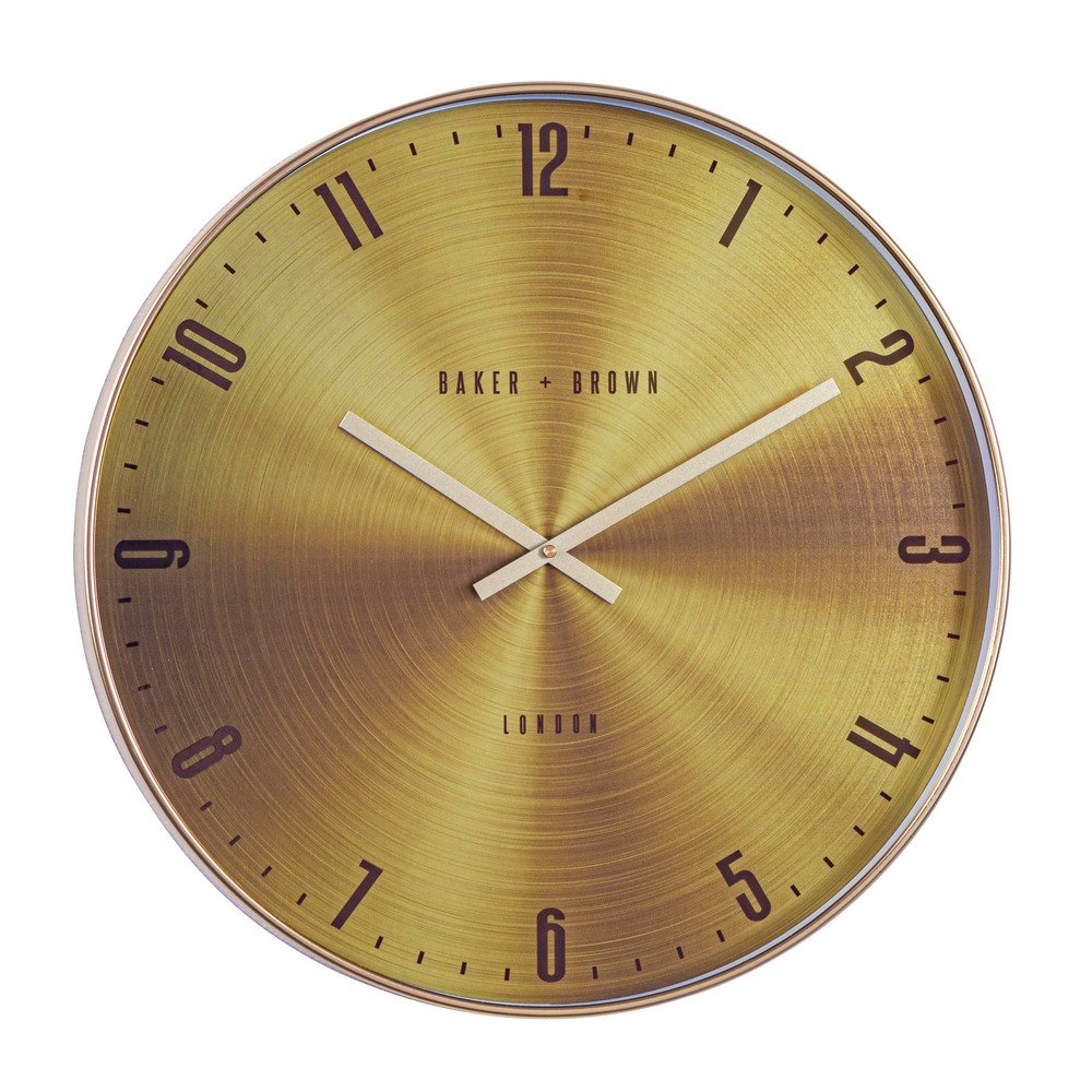 Orologio da Parete Plastica Ottone Moderno 50 cm - EMPYREAL