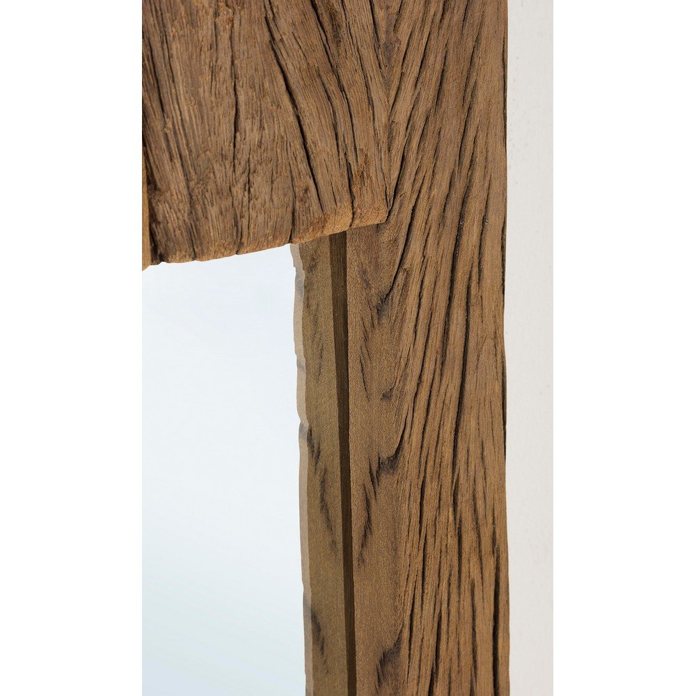 Specchio Legno Naturale Rustico da Parete 25x90 cm - ELLIOTT