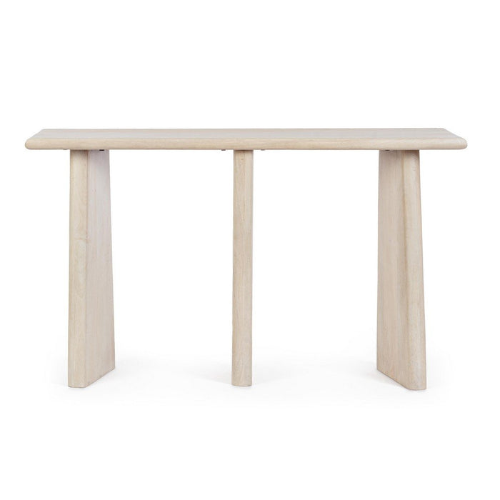 Consolle Legno Marrone Moderno da Interno 130x40 - ELIJAH