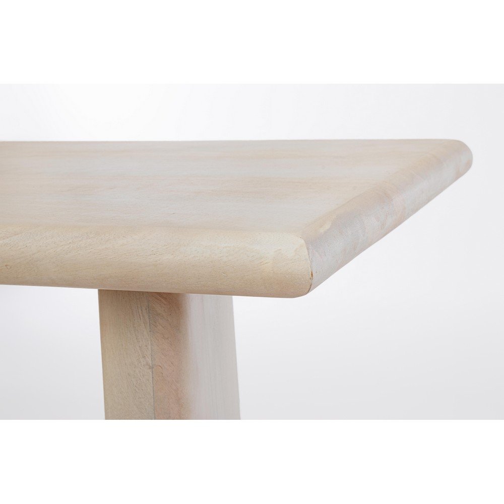 Consolle Legno Marrone Moderno da Interno 130x40 - ELIJAH