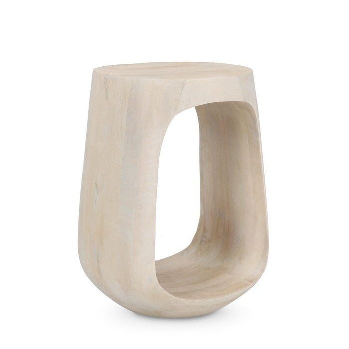 Tavolino Legno Marrone Moderno da Interno 33 cm - ELIJAH