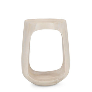 Tavolino Legno Marrone Moderno da Interno 33 cm - ELIJAH