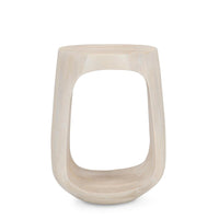 Tavolino Legno Marrone Moderno da Interno 33 cm - ELIJAH