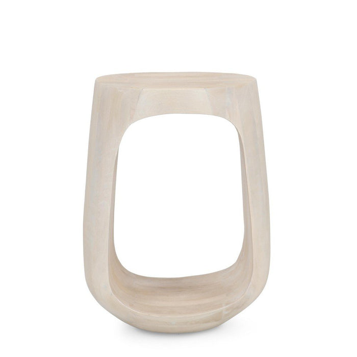 Tavolino Legno Marrone Moderno da Interno 33 cm - ELIJAH