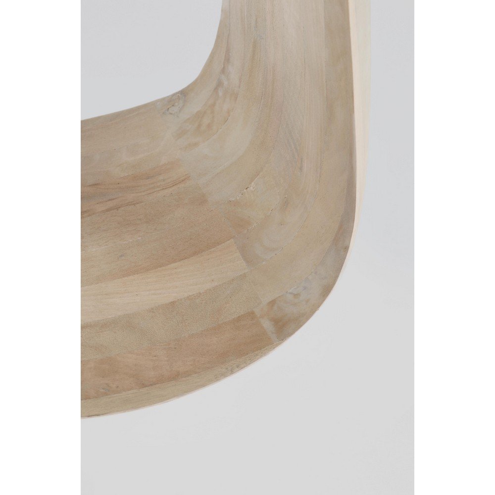 Tavolino Legno Marrone Moderno da Interno 33 cm - ELIJAH
