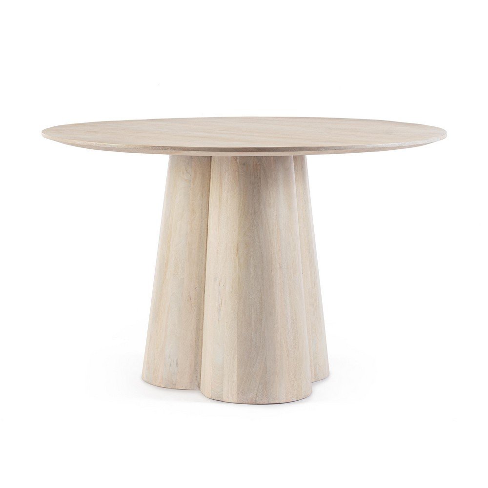 Tavolo Legno Marrone Moderno da Interno 120 cm - ELIJAH