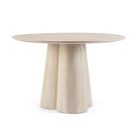 Tavolo Legno Marrone Moderno da Interno 120 cm - ELIJAH