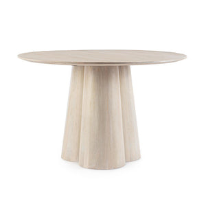 Tavolo Legno Marrone Moderno da Interno 120 cm - ELIJAH