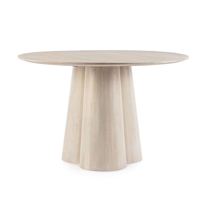 Tavolo Legno Marrone Moderno da Interno 120 cm - ELIJAH