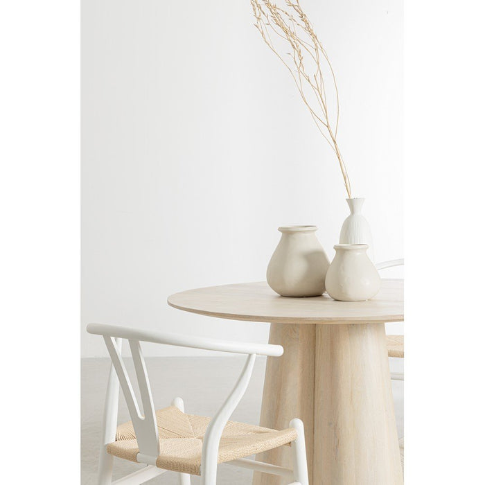 Tavolo Legno Marrone Moderno da Interno 120 cm - ELIJAH