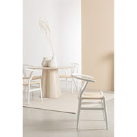 Tavolo Legno Marrone Moderno da Interno 120 cm - ELIJAH