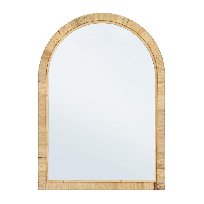 Specchio Arco Legno Marrone Rustico da Parete 50x70 - EDWARDS