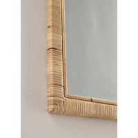 Specchio Arco Legno Marrone Rustico da Parete 50x70 - EDWARDS