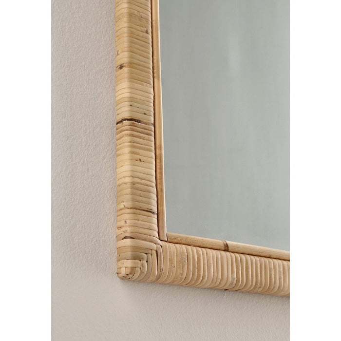 Specchio Arco Legno Marrone Rustico da Parete 50x70 - EDWARDS