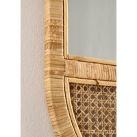 Specchio Legno Marrone Boho da Parete 50x70 cm - EDWARDS