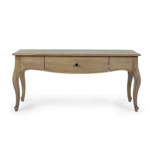 Tavolino Legno Marrone Rustico da Interno - DOMINIQUE