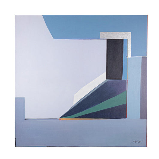 Dipinto su Tela Multicolore Moderno da Parete 140x140 - DMITRI