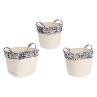 Set 2 Porta Oggetti in Poliestere Boho da Interno - DIMITRI