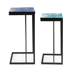 Tavolini Nero Stile Moderno da Interno - DECLAN