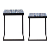 Tavolini Nero Stile Moderno da Interno - DECLAN