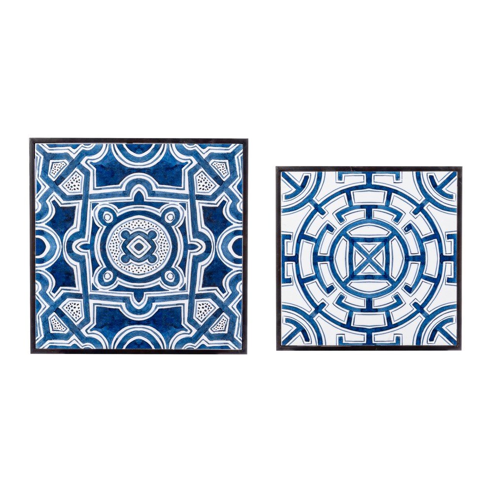 Tavolini Nero Stile Moderno da Interno - DECLAN