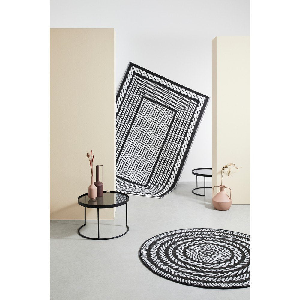 Tavolini Vetro Nero Moderni da Interno - DAMON