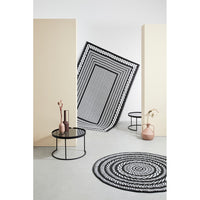 Tavolini Vetro Nero Moderni da Interno - DAMON