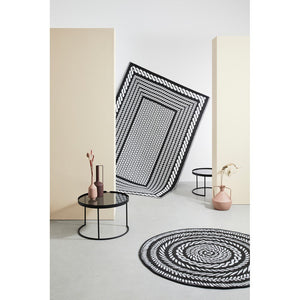 Tavolini Vetro Nero Moderni da Interno - DAMON