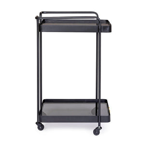 Carrello Vetro Nero Industriale da Interno - DAMON