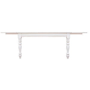 Tavolo Allungabile Legno Bianco Rustico da Interni 240x90 - CORINNE