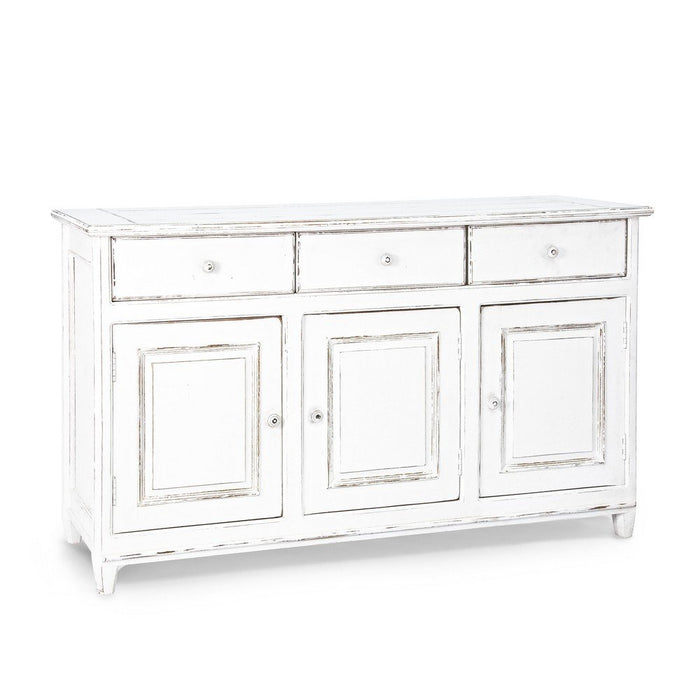 Credenza Legno Bianco Rustico da Interno - CORINNE