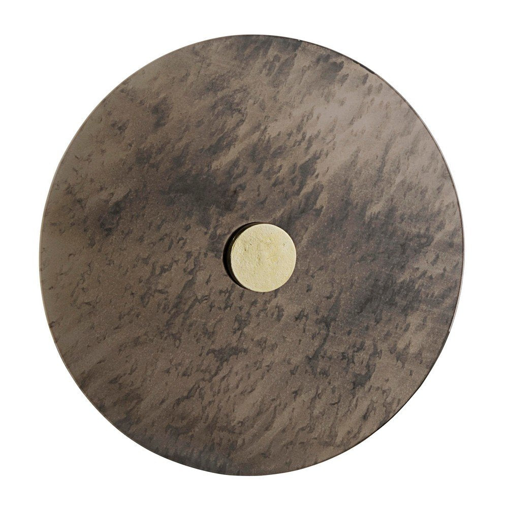 Tavolino in Vetro Oro Moderno da Interno 45 cm - CONSTELLATION