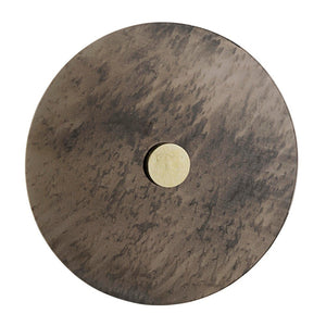 Tavolino in Vetro Oro Moderno da Interno 45 cm - CONSTELLATION