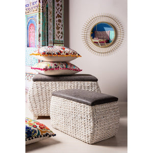 Set 2 Specchi Acciaio Trasparente Moderno da Parete 60 cm - CARTER