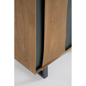 Mobile Alto Legno Naturale Industriale da Interno - BRAMBLE