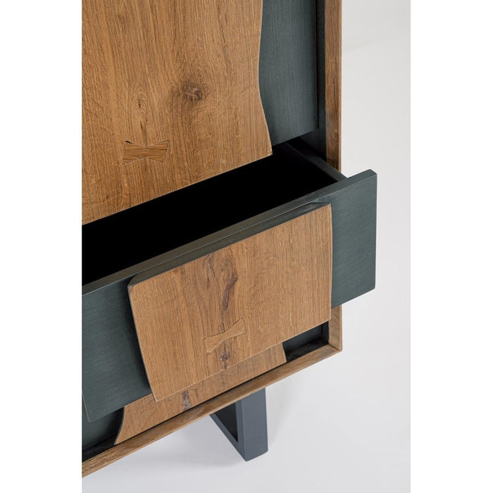 Mobile Alto Legno Naturale Industriale da Interno - BRAMBLE