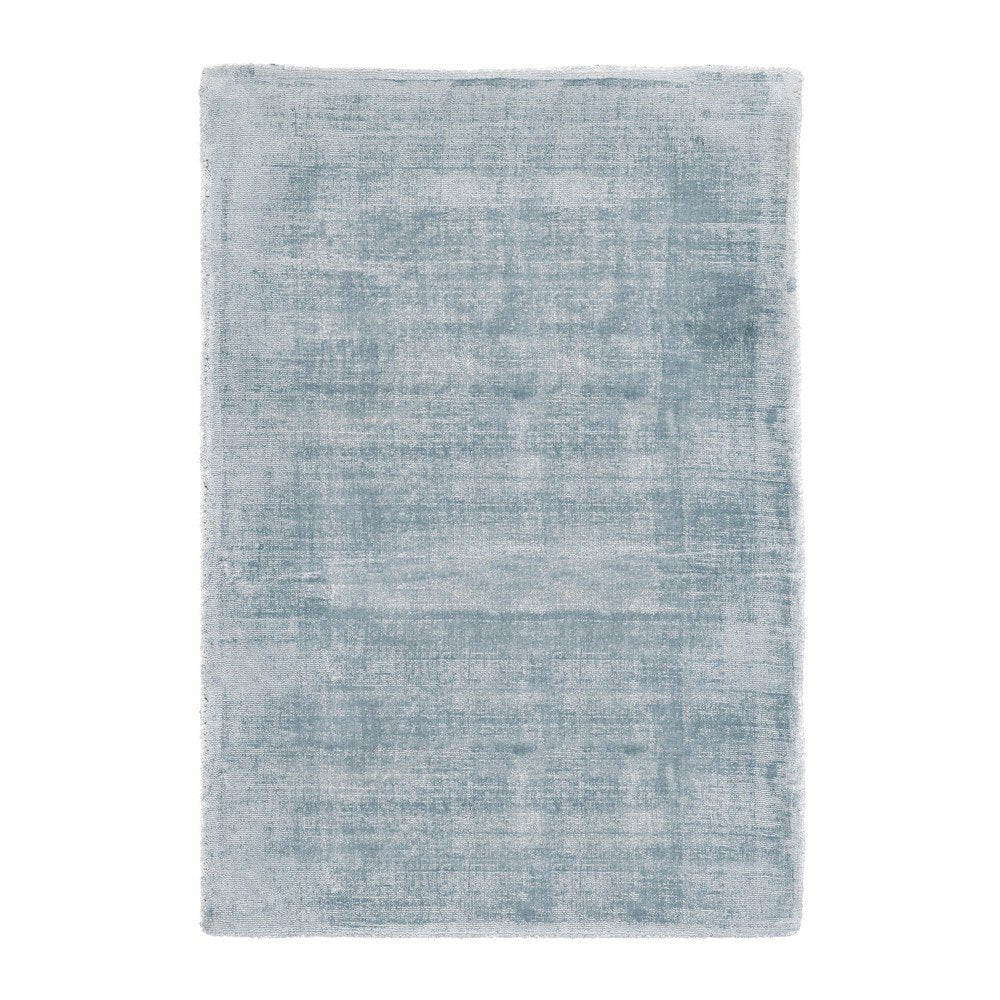 Tappeto in Viscosa Grigio Moderno da Interno 160x230 - BAILEY Colore: Blu, Dimensione: 140x200