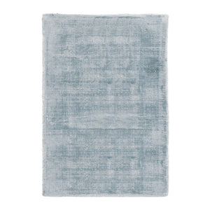 Tappeto in Viscosa Grigio Moderno da Interno 160x230 - BAILEY Colore: Blu, Dimensione: 140x200