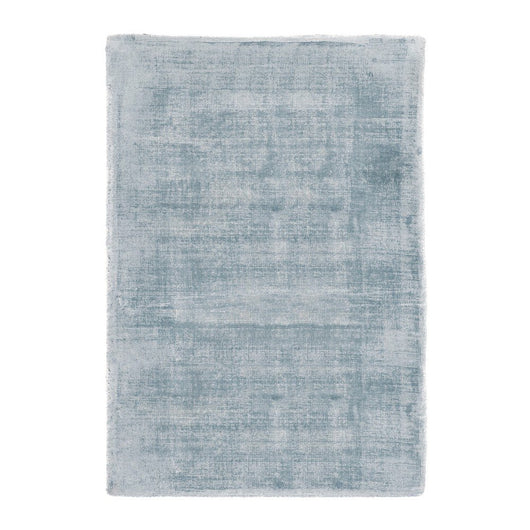 Tappeto in Viscosa Grigio Moderno da Interno 160x230 - BAILEY Colore: Blu, Dimensione: 140x200