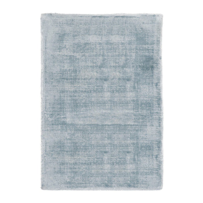 Tappeto in Viscosa Grigio Moderno da Interno 160x230 - BAILEY Colore: Blu, Dimensione: 140x200