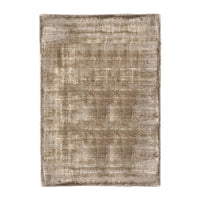 Tappeto in Viscosa Grigio Moderno da Interno 160x230 - BAILEY Colore: Marrone, Dimensione: 140x200