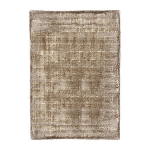 Tappeto in Viscosa Grigio Moderno da Interno 160x230 - BAILEY Colore: Marrone, Dimensione: 140x200